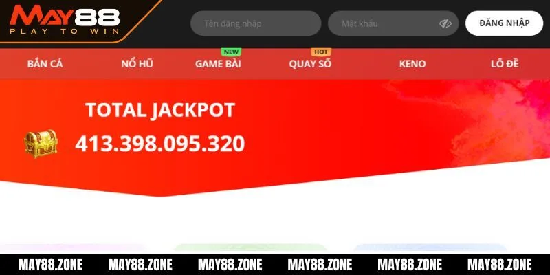 Đăng nhập MAY88 - Hướng dẫn login nhà cái nhanh chóng 1 Tìm và nhấn đến nút Đăng nhập MAY88
